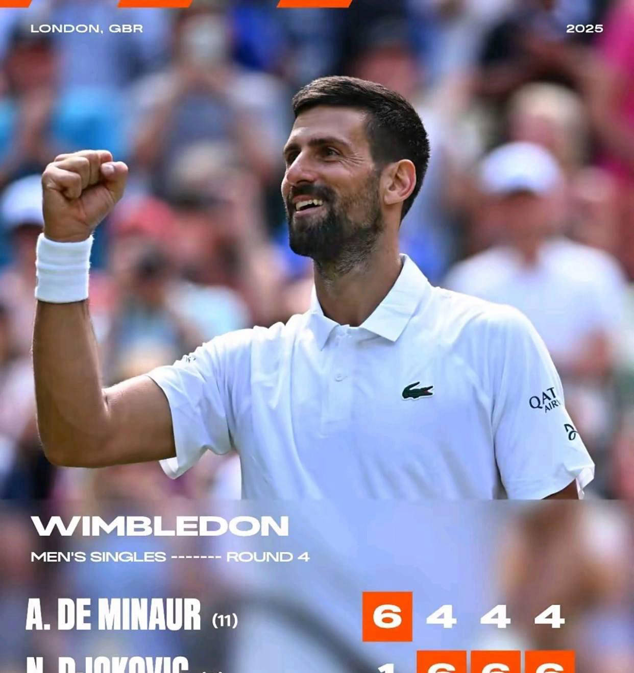 德国网球队爆冷英国网球队，德约科维奇爆发神勇